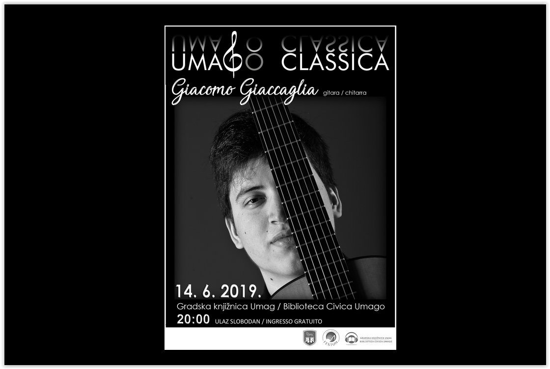 Giacomo Giaccaglia, koncert na klasičnoj gitari