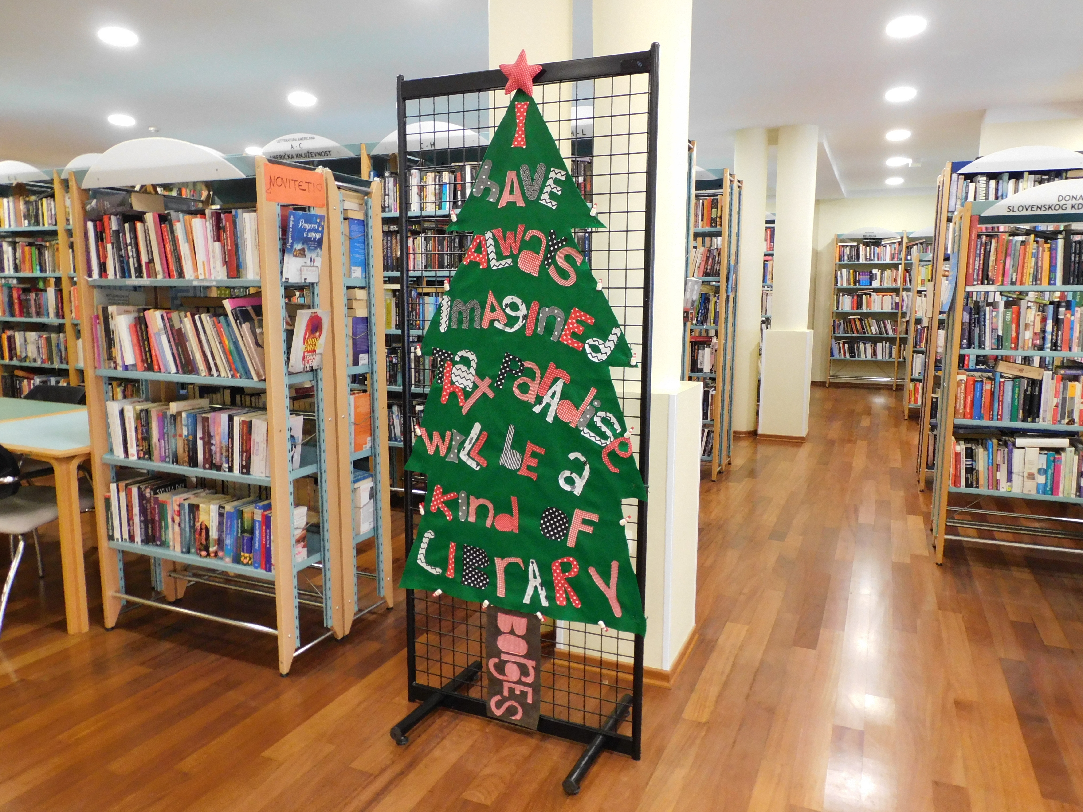 BLAGDANSKO RADNO VRIJEME KNJIŽNICE